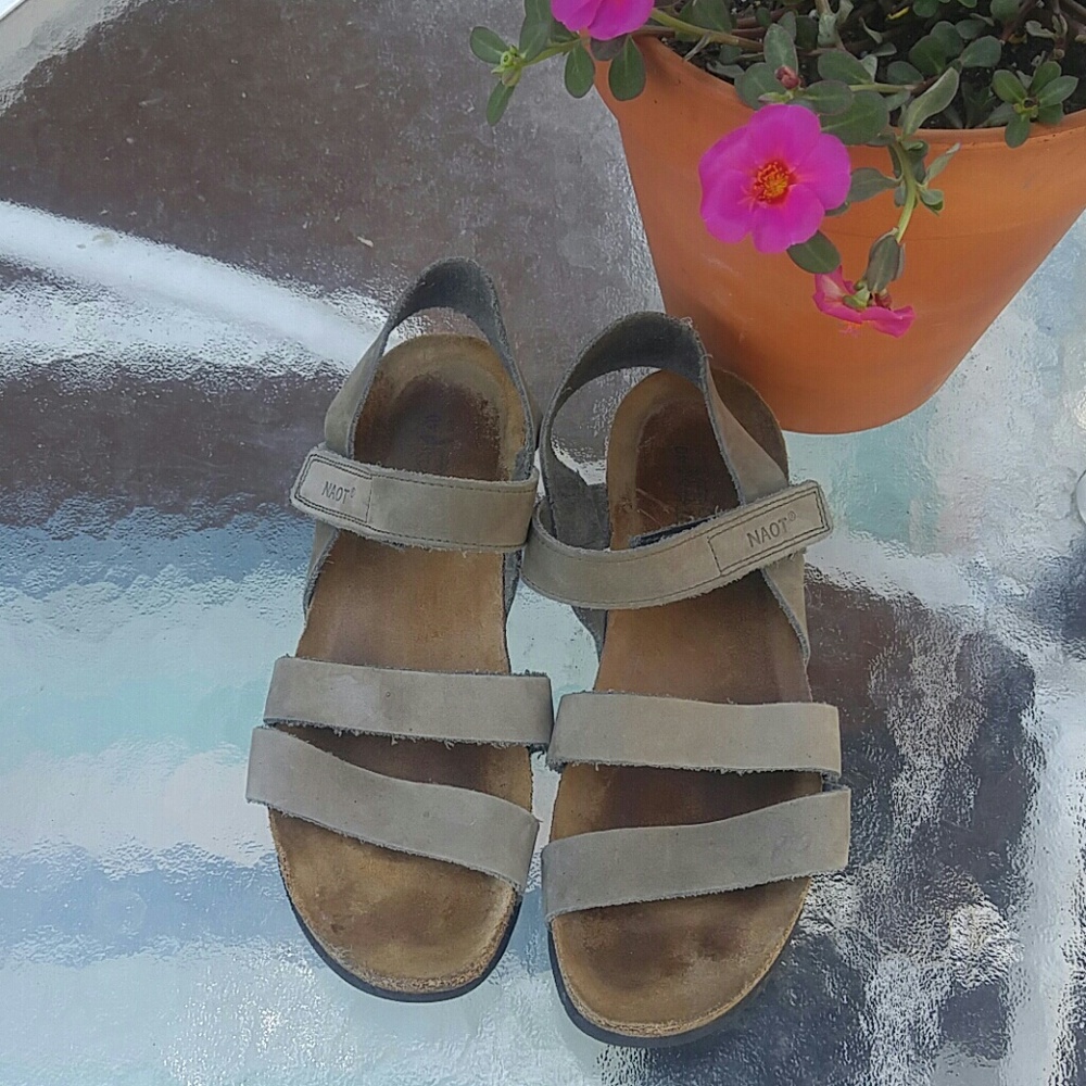Naot Leather Sandals (Size 38.5-39)